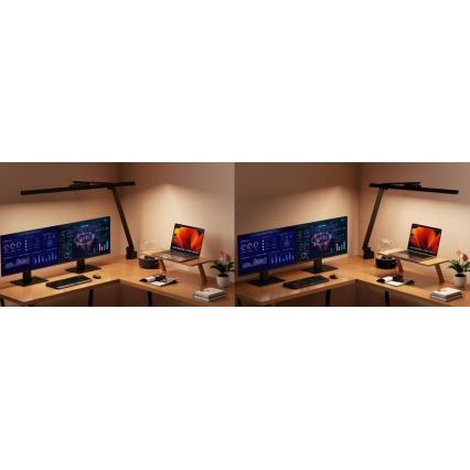 Sinclair - ściemnialna dotykowa lampa stołowa LGS LED/18W/230V 2700-6500K CRI 95
