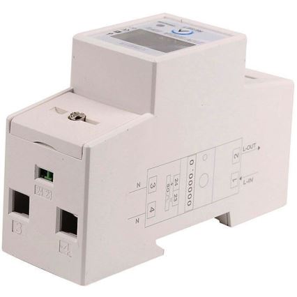 Single-phase electricity meter for DIN rail DDS015