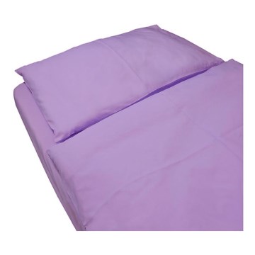 SkinPro Silver - Antybakteryjne prześcieradło 60x120 cm fioletowe