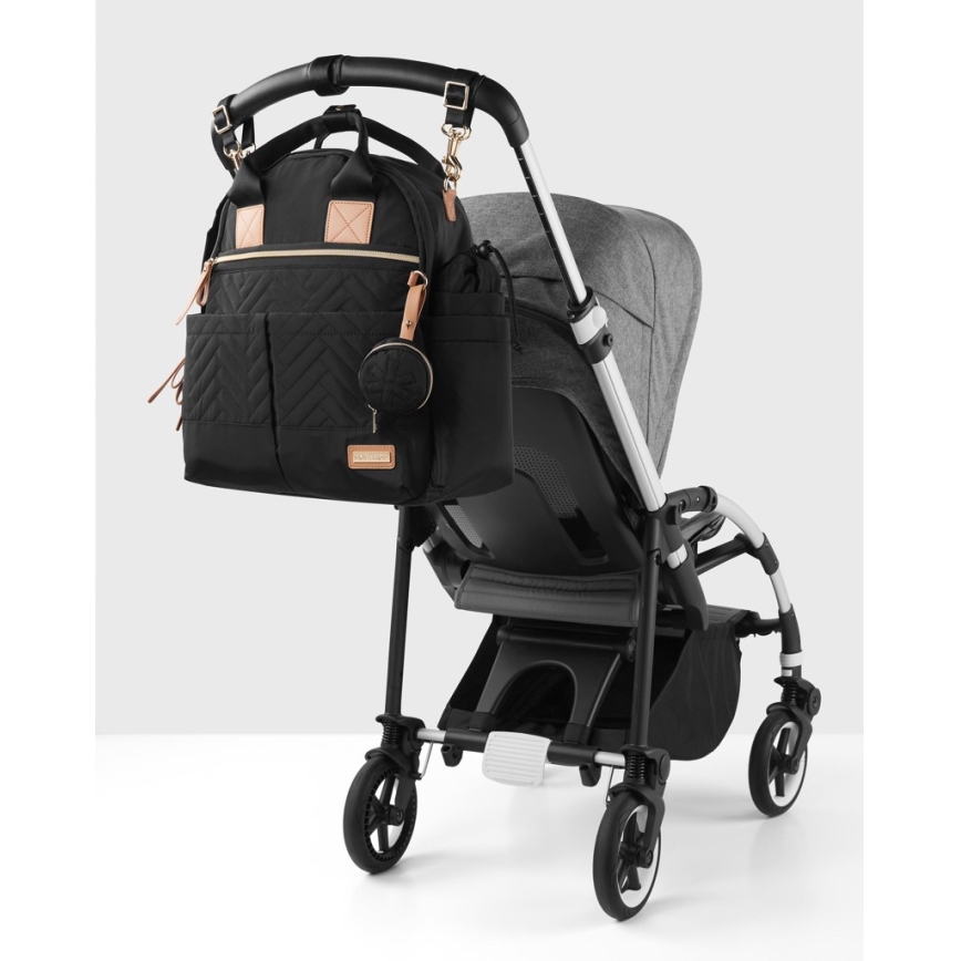 Skip Hop - Plecak przewijak 6w1 SUITE SET czarny
