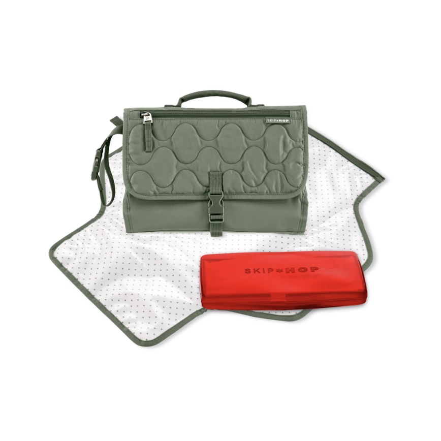 Skip Hop - Podkładka do przewijania i torba podróżna 2w1 PRONTO zielona