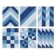 Skip Hop - Puzzle piankowe 72szt. niebieskie