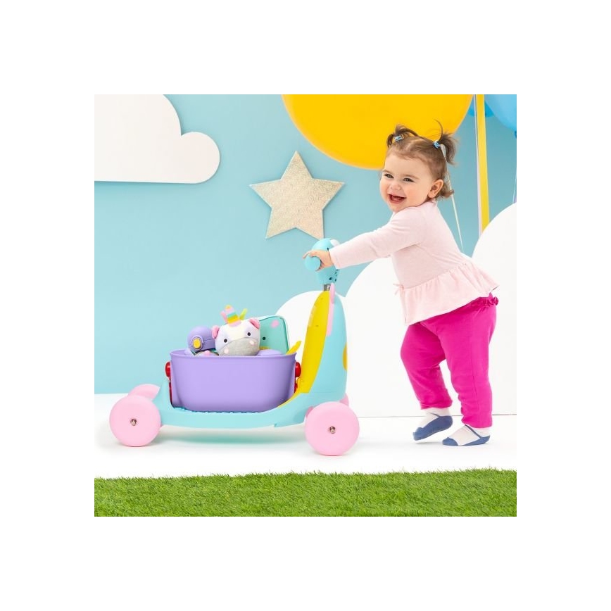 Skip Hop - Rowerek biegowy 3w1 ZOO jednorożec