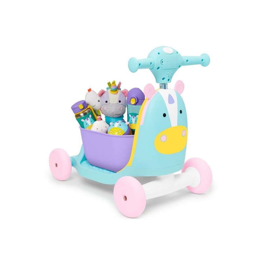 Skip Hop - Rowerek biegowy 3w1 ZOO jednorożec