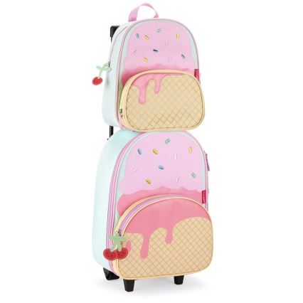 Skip Hop - Walizka podróżna dla dzieci SPARK STYLE lody