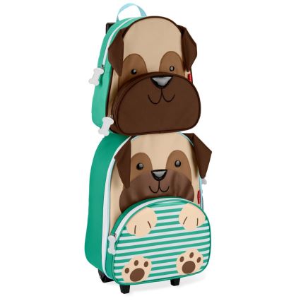Skip Hop - Walizka podróżna dla dzieci ZOO mops