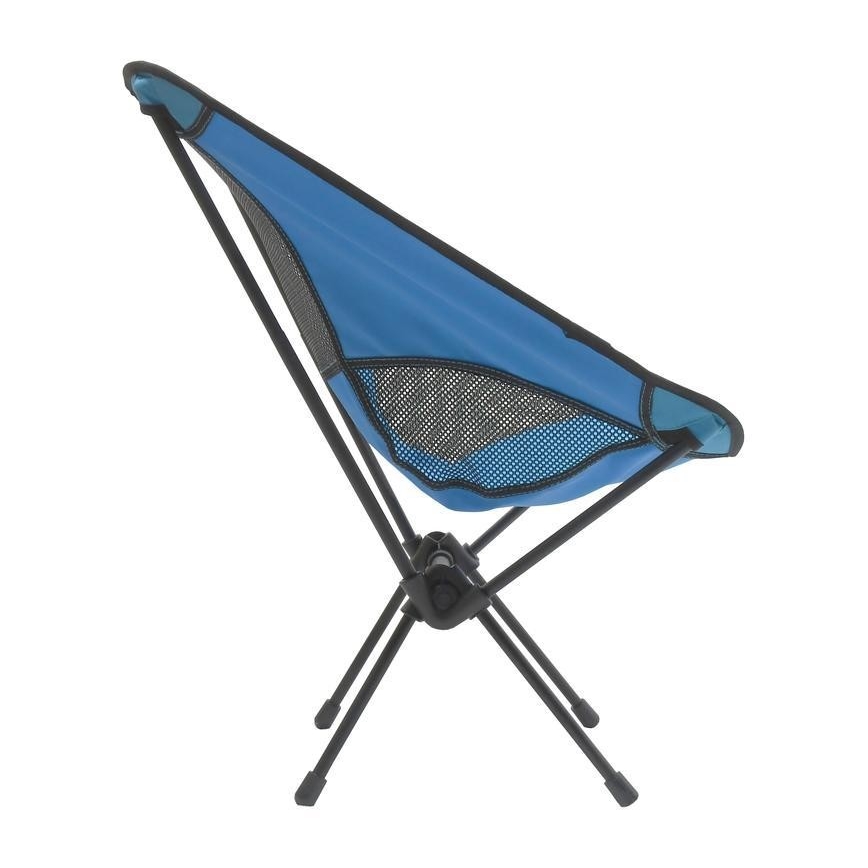 Składane krzesło kempingowe niebieski 63 cm