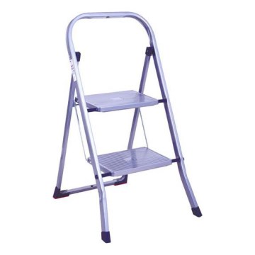 Składane schodki 2‑stopniowe 90x47 cm