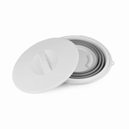 Składane wiadro z pokrywą, pojemność 10 l