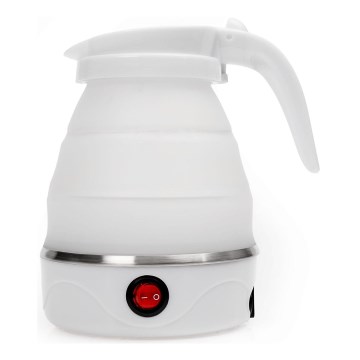 Składany czajnik elektryczny 0,6l 600W/230V biały
