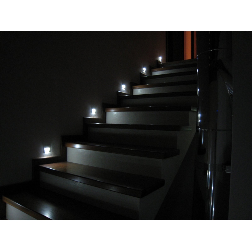 SKOFF opraw schodowa / kinkiet LED  TANGO 0,8W/10V