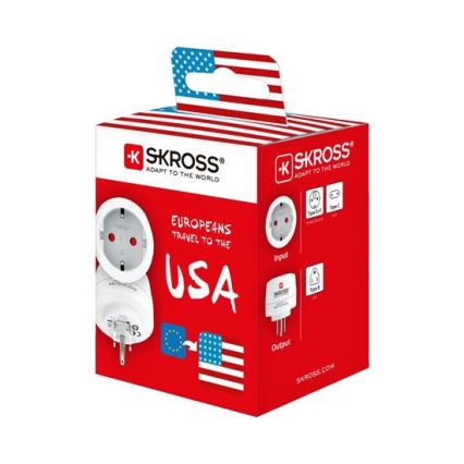 SKROSS - Adapter podróżny USA 15A