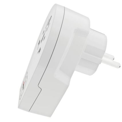 Podróżny adapter Europe USB C20PD dla obcokrajowców w Czechach, USB-C 20W, typ E/F
