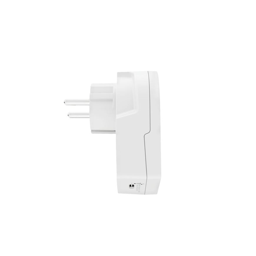 Podróżny adapter Europe USB C20PD dla obcokrajowców w Czechach, USB-C 20W, typ E/F