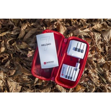 Adapter podróżny MUV — zasilacz sieciowy AC z portami USB A i C, 15 W