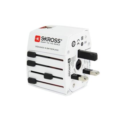 Adapter podróżny MUV — zasilacz sieciowy AC z portami USB A i C, 15 W