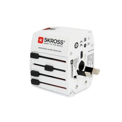 Adapter podróżny MUV — zasilacz sieciowy AC z portami USB A i C, 15 W