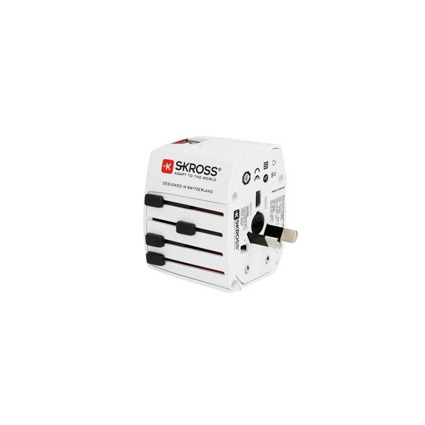 Adapter podróżny MUV — zasilacz sieciowy AC z portami USB A i C, 15 W