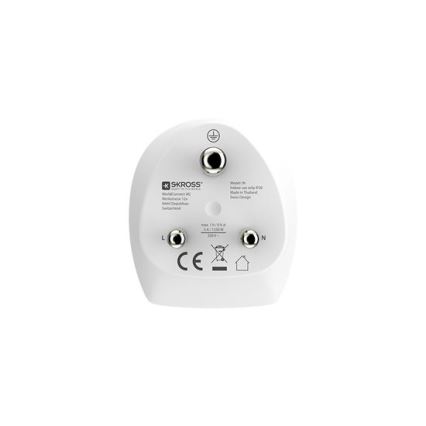 Adapter podróżny do Indii, typ D