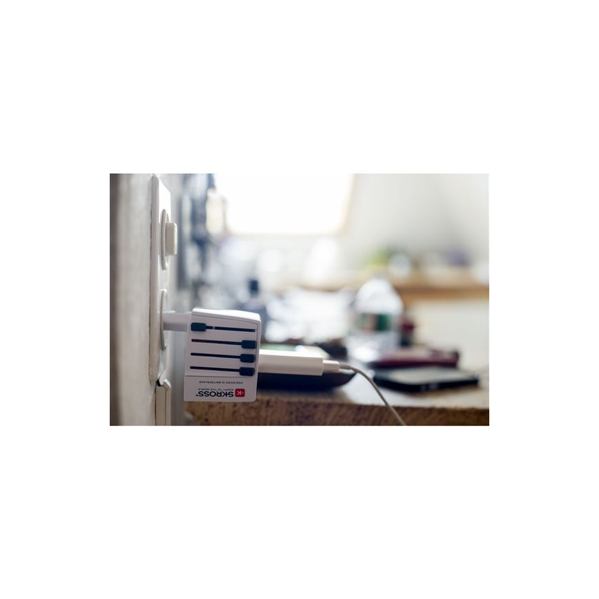 Adapter podróżny typu M — do RPA, krajów Afryki i na Bliski Wschód