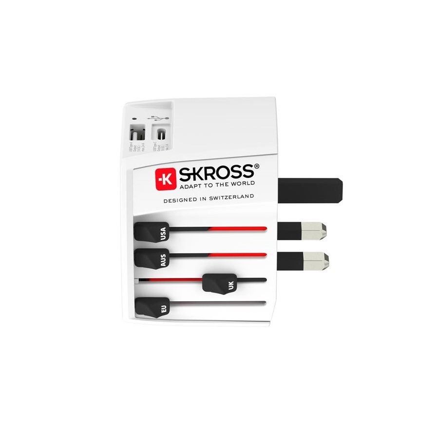 Adapter podróżny typu M — do RPA, krajów Afryki i na Bliski Wschód