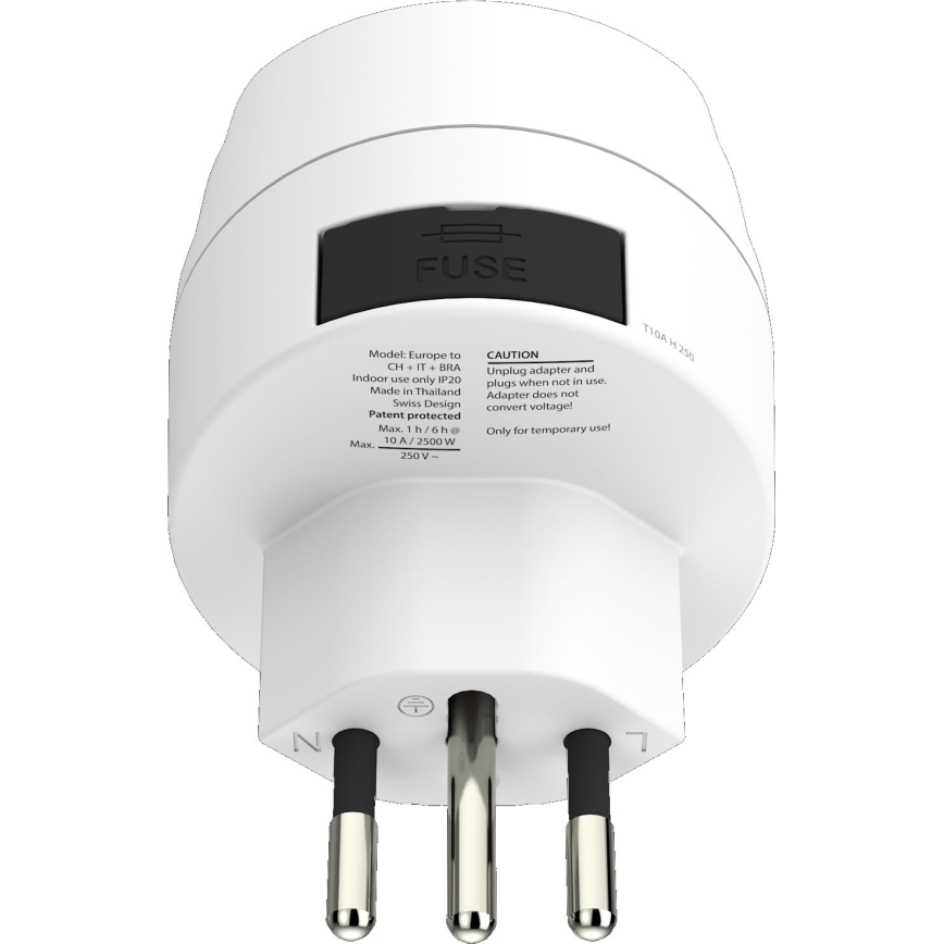 SKROSS - Adapter podróżny Brazylia/Włochy/Szwajcaria 10A