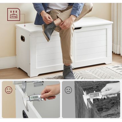 Skrzynia TOVIAN biała