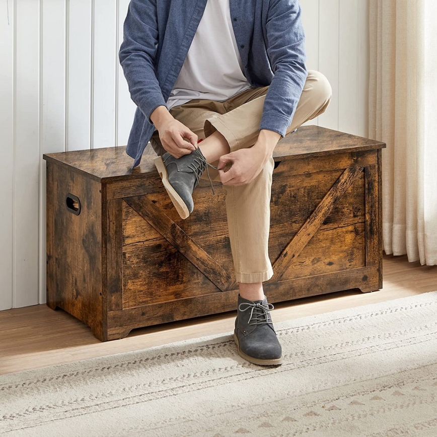 Skrzynia TOVIAN brązowa