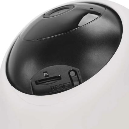 Smart wewnętrzna obrotowa kamera z czujnikiem ruchu GoSmart 5V Wi-Fi Tuya biały