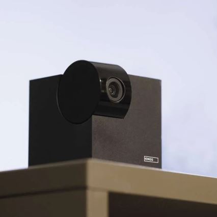 Smart wewnętrzna obrotowa kamera z czujnikiem ruchu GoSmart 5V Wi-Fi Tuya czarny
