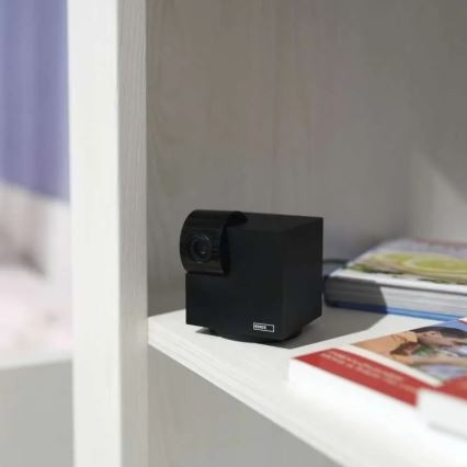 Smart wewnętrzna obrotowa kamera z czujnikiem ruchu GoSmart 5V Wi-Fi Tuya czarny