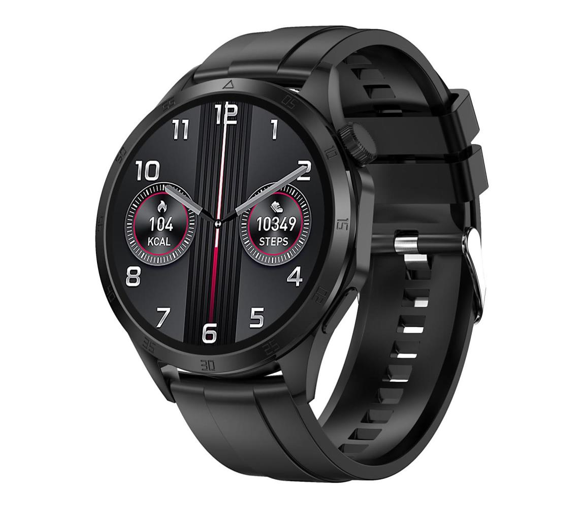 Smartwatch 270 mAh NFC IP57 czarny