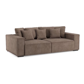 Sofa BOLZANO brązowy