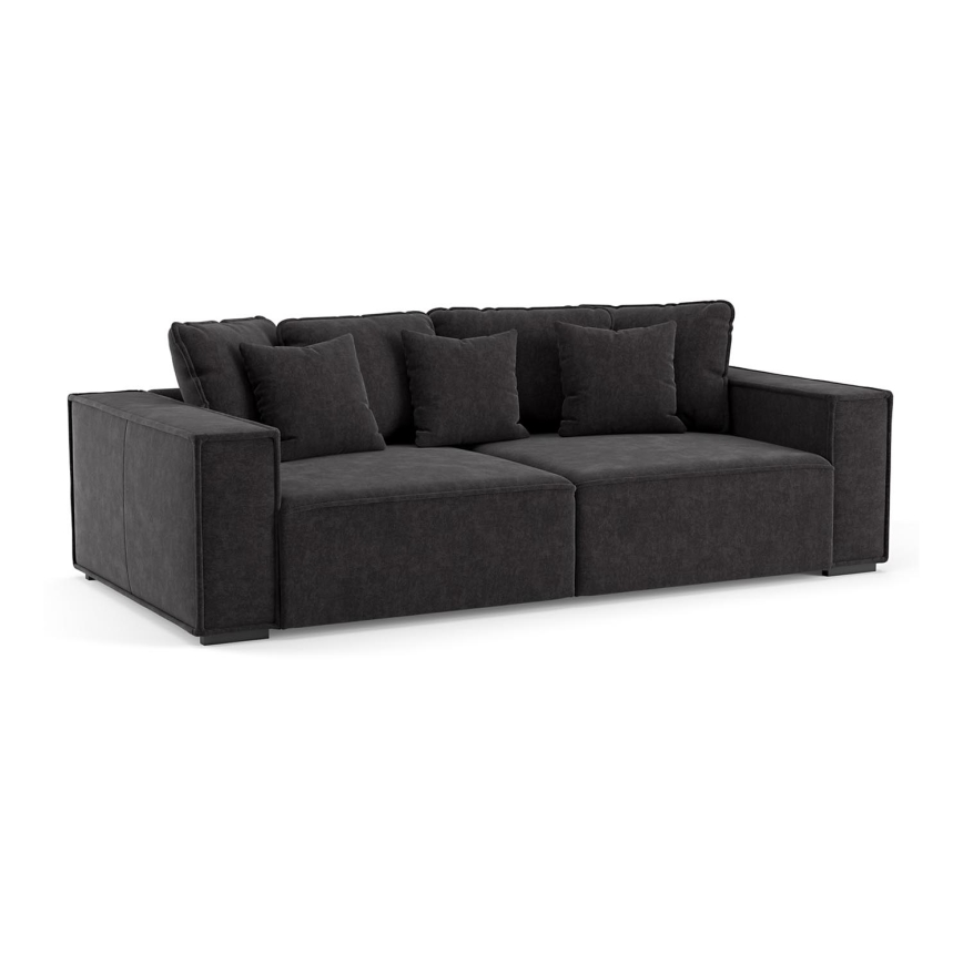 Sofa BOLZANO czarny