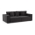 Sofa BOLZANO czarny