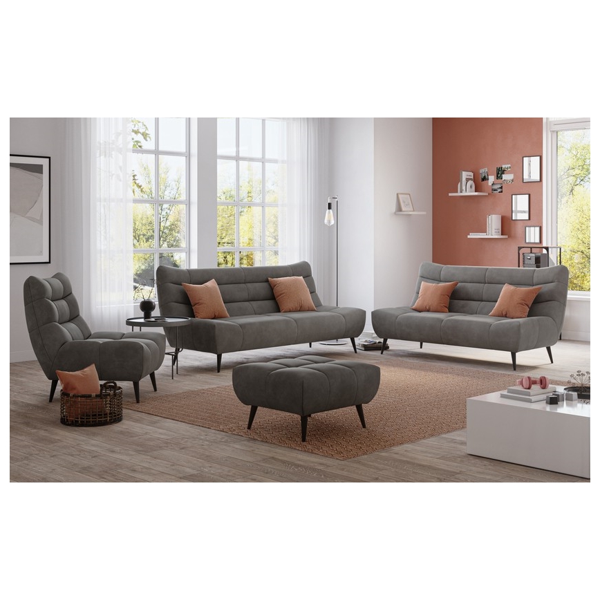 Sofa dwuosobowa ALBA szary