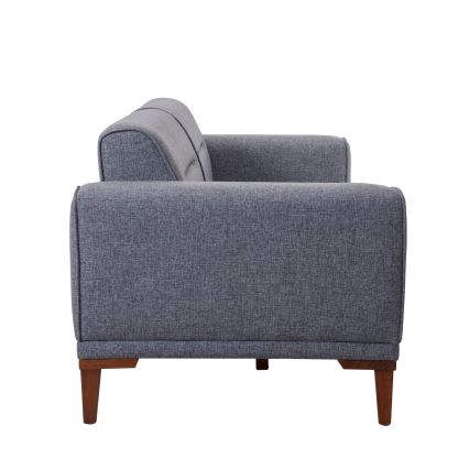Sofa dwuosobowa DOTY, ciemnoszara