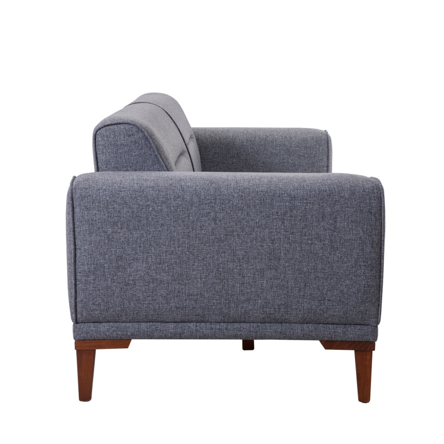Sofa dwuosobowa DOTY, ciemnoszara