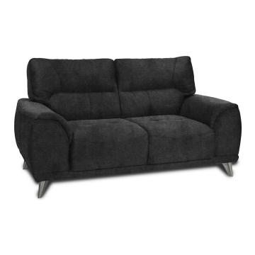 Sofa dwuosobowa LIVORNO czarna