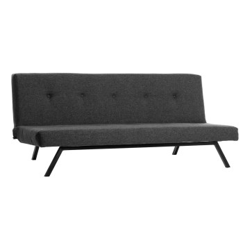 Sofa dwuosobowa LOKO ciemnoszara