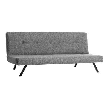 Sofa dwuosobowa LOKO jasnoszara