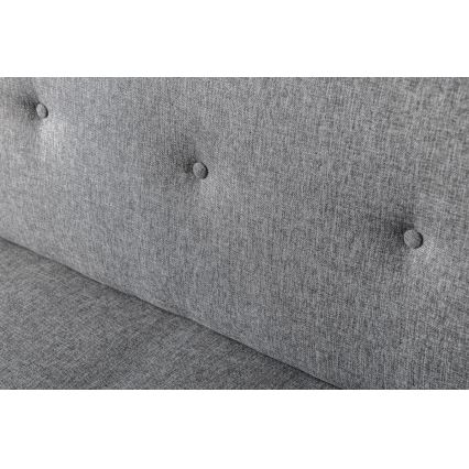 Sofa dwuosobowa LOKO jasnoszara