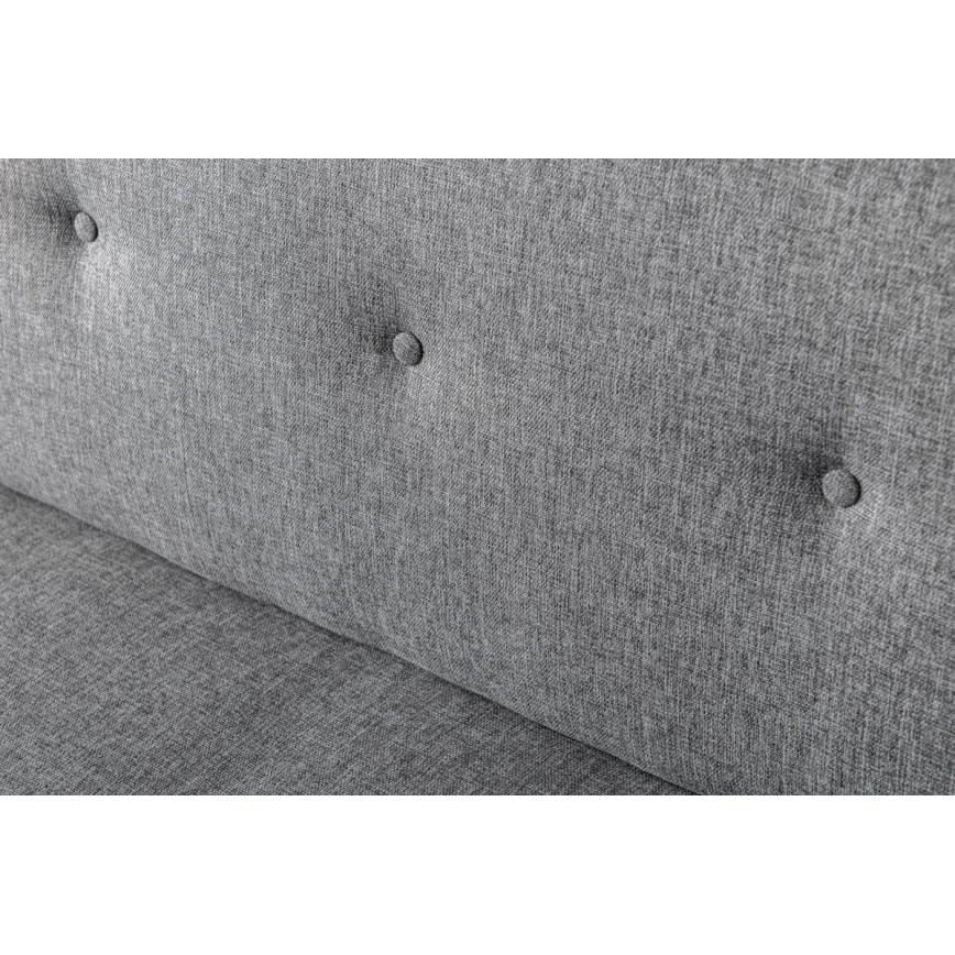 Sofa dwuosobowa LOKO jasnoszara