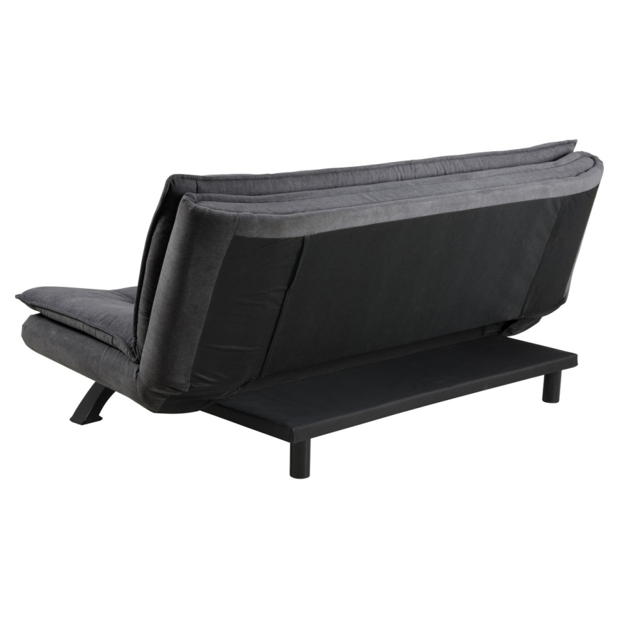 Sofa dwuosobowa składana AIRI ciemno szara