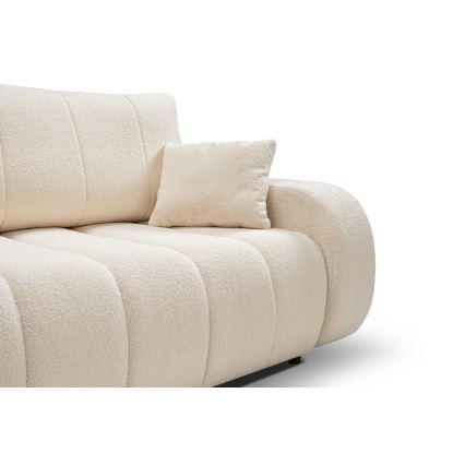Sofa dwuosobowa składana DESIO beżowy