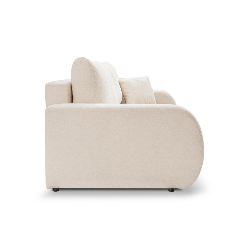 Sofa dwuosobowa składana DESIO beżowy