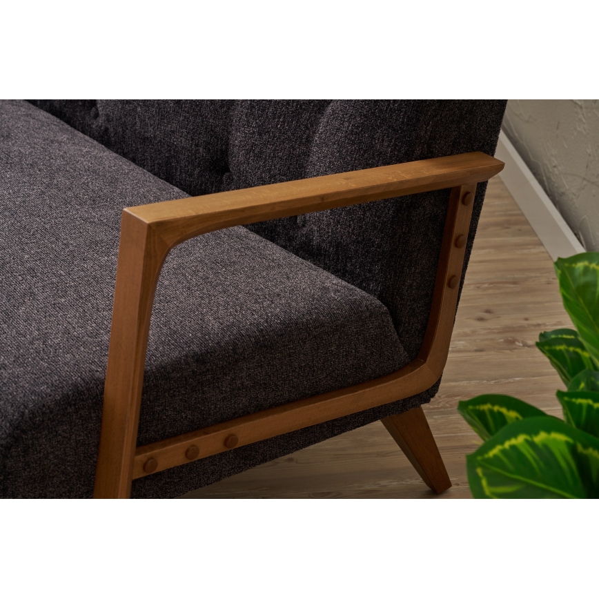 Sofa dwuosobowa TUMI antracyt