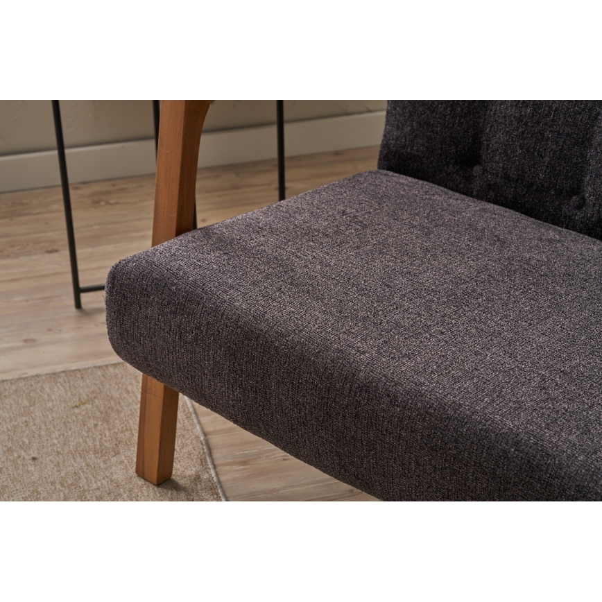 Sofa dwuosobowa TUMI antracyt