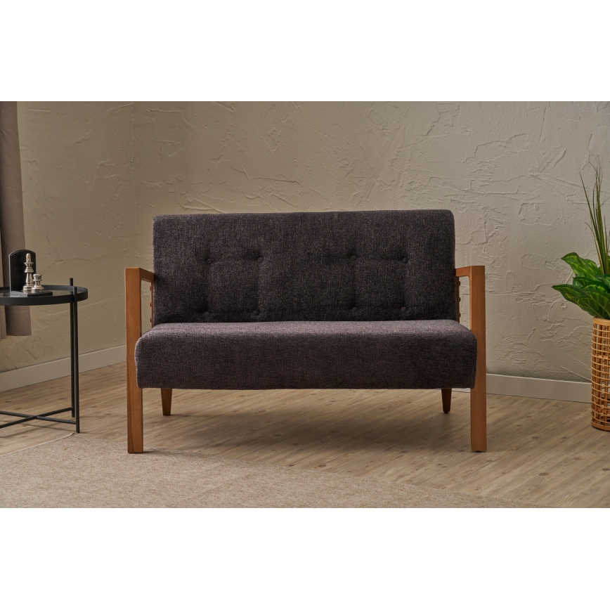 Sofa dwuosobowa TUMI antracyt