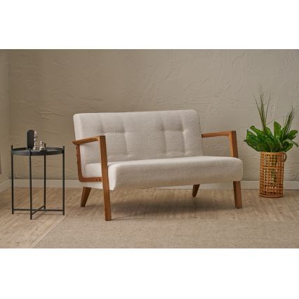 Sofa dwuosobowa TUMI kremowa